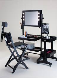 Table of contents table of the best makeup vanity tables reviews 10. Rolling Makeup Station With Led Neutral Lights Schminkstation