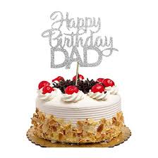mua happy birthday dad cake topper for