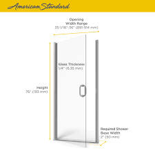 silver shine shower door collection