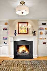 Gas Fireplace W Built Ins Fireplace