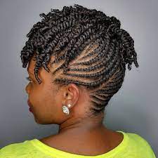For a typical youngish and modern look, wear big hoops. 50 Breathtaking Hairstyles For Short Natural Hair Hair Adviser