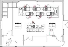 chinese restaurant kitchen layout plan