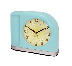 big ben moonbeam aqua blue alarm clock