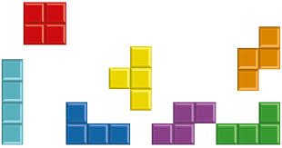 Fit the blocks into the grid and fill columns and rows to clear them. Das Tetris Prinzip Publishingblog Ch