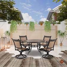 Cast Aluminum Outdoor Dining Set