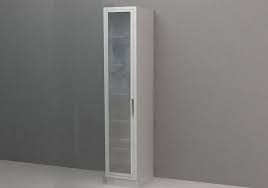 Tall Cabinet Glazed Glass Swing Door