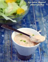 low calorie thousand island dressing
