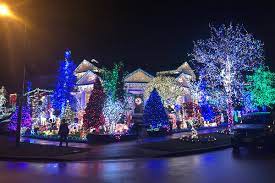 Candy cane lane (edmonton), alberta. Map Christmas Light Displays In Surrey Langley And Beyond Peace Arch News