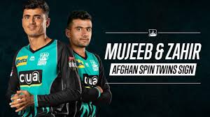 Chris lynn is the skipper of side. Bbl 2019 20 Brisbane Heat Sign Mujeeb Ur Rahman And Zahir Khan For Bbl 09