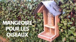 fabriquer une mangeoire À oiseaux avec