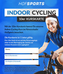 10er kurskarte indoor cycling im hofsports