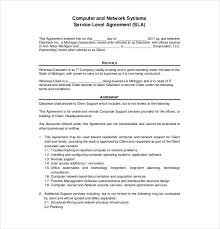 22 service agreement templates word