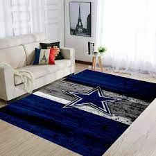 dallas cowboys rugs living room anti