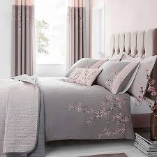 Embroidered Blossom Duvet Set By