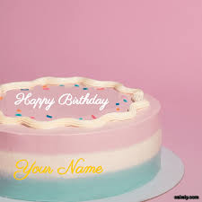 birthday cake with name free