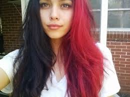 This video is about dying my hair half red and half black. Asilak Tumblr Blog Tumgir
