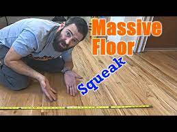 how to fix floor squeaks in old houses