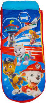 It is the narrowest of the 3 air beds on our list. Paw Patrol Junior Readybed Kids Sleeping Bag And Air Bed In One Polyester Single Amazon De Kuche Haushalt