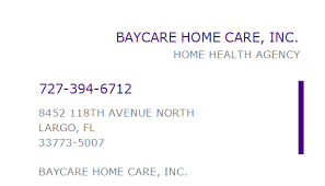 1033117007 npi number baycare home