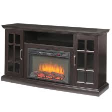 electric fireplace media console
