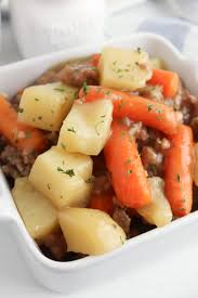 slow cooker ground beef stew when is