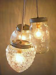 Mason Jar Lighting Jar Chandelier