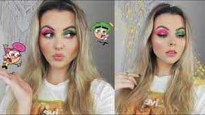 cosmo and wanda inspired makeup look