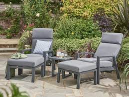 Titchwell Recliner Chair Set Garden