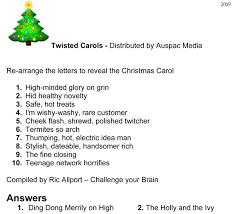 Which country started the tradition of putting up a christmas tree? Christmas Carol Trivia