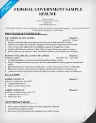 federal government resume template federal resume example federal     Military to Federal Career Guide   nd Edition  page   