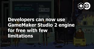 developers can now use gamemaker studio