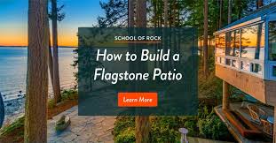 How To Build A Flagstone Patio A Step