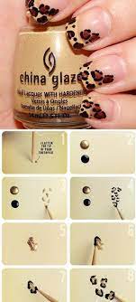 leopard nail art ideas and tutorial