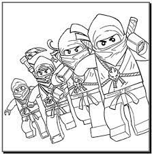 Bộ sưu tập tranh tô màu Ninjago siêu dễ thương dành cho các bé - Tranh Tô  Màu cho bé