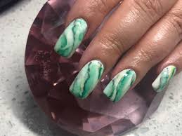 nails diy how to create marbled nails