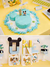 mickey mouse 1st birthday party ideas