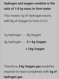 if hydrogen and oxygen combine in the