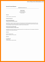 Example Resume Cover Letter General