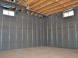 basement wall insulation installation