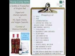 nutritive cleanse from young living