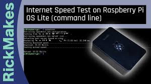 Speedtest pro allows you to quickly and easily measure the speed of your internet connection. Internet Speed Test On Raspberry Pi Os Lite Command Line Youtube