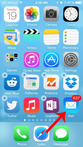 notes app in the iphone 5 dock
