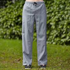 Details About Gray White Chinese Mens Cotton Linen Ku Fu Pants Trousers Sz M L Xl Xxl Xxxl
