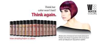 Watercolors Red Shampoo At Getdrawings Com Free For
