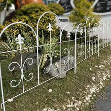 Decorative Garden Fence Outdoor 75cm
