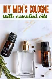 homemade cologne using essential oils