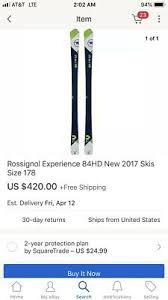 Skis Skis With Rossignol 17
