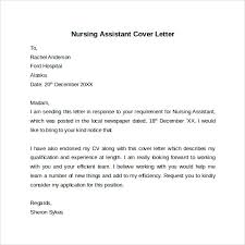 Nursing Cover Letter Template 9 Free Samples Examples