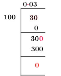 what is 3 100 as a decimal solution