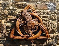 Hugin Munin Raven Odin Magic Viking